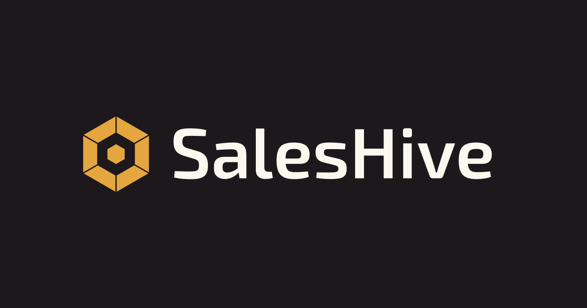 SalesHive clean logo sharing card